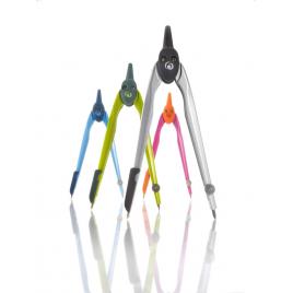 Compas plastic culori asortate + negru herlitz
