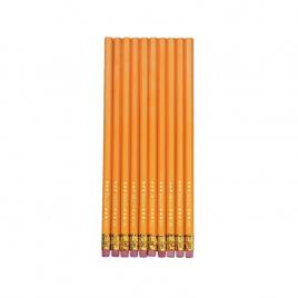 Creioane grafit cu radiera mina hb set 10