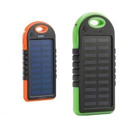Baterie portabila cu panou solar 5000mah