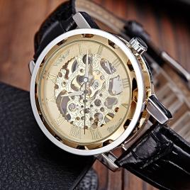 Ceas barbatesc mecanic winner roman classic