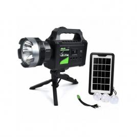 Sistem iluminare led p50, 3 becuri, panou solar