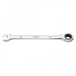 Cheie combinata cu clichet 13 mm neo tools 09-065