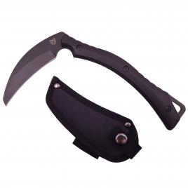 Secure de drumetie ideallstore®, grim reaper, 22.5 cm, otel inoxidabil, teaca inclusa
