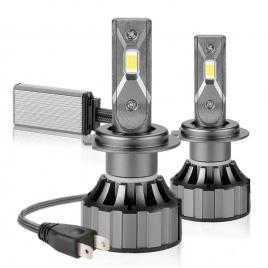Set 2 becuri led h7, 180w, 6000k, canbus, 16000lm