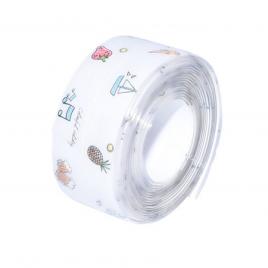 Set 2 x banda adeziva de etansare, alba, impermeabila, pentru cada sau chiuveta 4 cm x 3.2 m