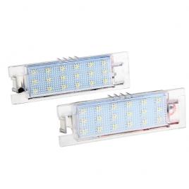 Set 2x lampi led numar dedicate opel astra h astra j corsa d corsa c insignia zafira b vectra meriva