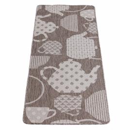 Covor bucatarie, flex 19056 111, crem, antiderapant 75x200 cm