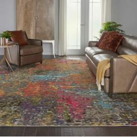 Covor colectia celestian, model ces14, maro multicolor