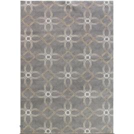 Covor anny 33040 162, model living dormitor, bej gri