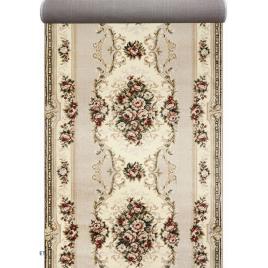 Traversa hol, model clasic 574 100, festonata, latime 100 cm, crem
