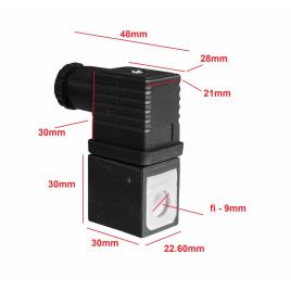 Bobina pentru electrovalva ac36v 29-40v 50/60hz ip65 100%ed ch145