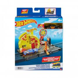 Hot wheels city explorer speedy pizza pick up
