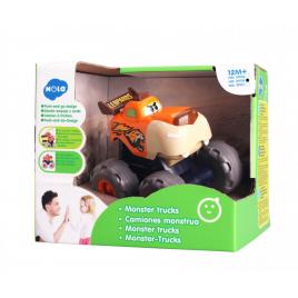 Masinuta bebe monster truck leopardul infuriat