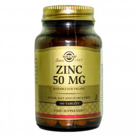 Zinc gluconate 50mg 100tb solgar