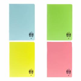Caiet oxford, a5, 48 file, hartie optik 90g/mp, pefc, patratele, colturi