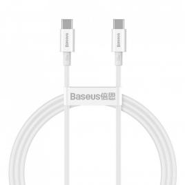 Cablu baseus superior catys-b02 1m, alb