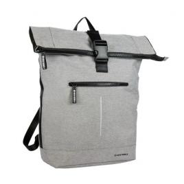 Rucsac new rebels boyan-new york rolltop, dimensiuni 35/12/45 cm culoare gri