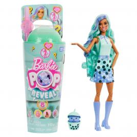 Barbie pop reveal bubble tea papusa barbie green tea