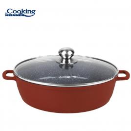 Cratita alu+capac 40x9.8cm,11 l,calabria