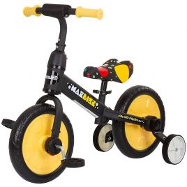 Bicicleta 2 in 1 chipolino max bike yellow