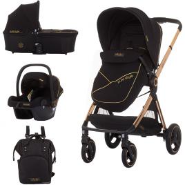 Carucior chipolino elite 3 in 1 ebony