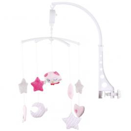 Carusel muzical pentru patut chipolino pink chicken