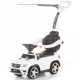 Masinuta de impins cu copertina chipolino mercedes benz gl63 amg white
