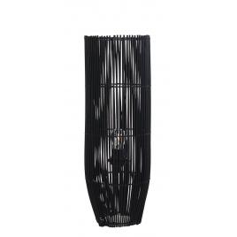 Lampadar bambus negru arusha Ø 20 cm x 61 h