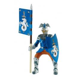 Figurina bullyland - cavaler pentru turnir albastru