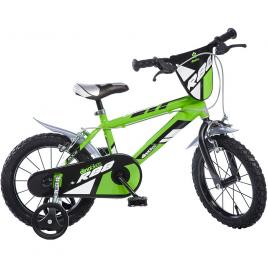 Bicicleta copii dino bikes 14 inch r88 verde