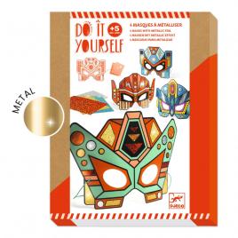 Set diy djeco - masti roboti