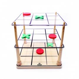 Joc educativ de societate epic tic tac toe svoora