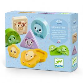 Jucarie educativa bebe educativa kimami farm djeco