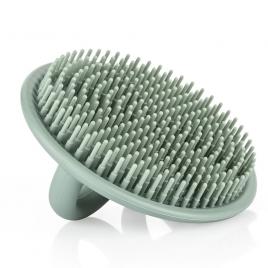 Perie de baie moale pentru bebelusi, din silicon alimentar, monobloc, fara bpa, 0+ luni, reer babycare bath brush 81083