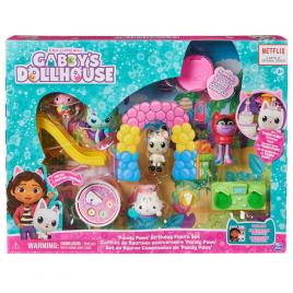Set figurine gabbys dollhouse - ziua de nastere a lui pandy paws