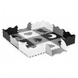 Salteluta de joaca tip puzzle cu pereti, 25 elemente, ecotoys ecoeva015