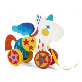 Jucarie de tras unicorn djeco