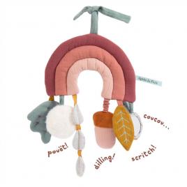Jucarie senzoriala bebe moulin roty - curcubeu cu activitati