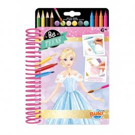 Set fashion designer pentru copii - deseneaza rochii printese