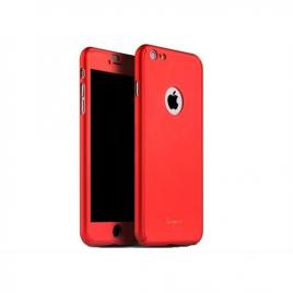 Husa Apple iPhone 7 IPAKY Full Cover  360Rosu