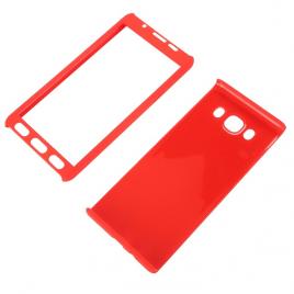 Husa FullbodyRed pentru Samsung Galaxy J5 2016 acoperire completa  360grade cu folie de protectie gratis