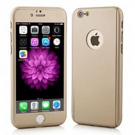 HusaFullbody Gold pentru Apple iPhone 7 cu acoperire completa  360grade cu folie de sticla gratis