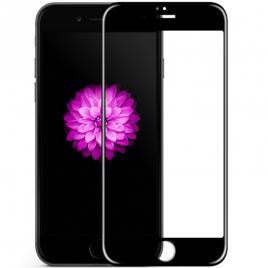 Folie protectie sticla 3D Premium Quality pentru iPhone 7 / iPhone 8 Skin Negru
