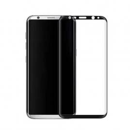 Folie sticla securizata 4D curbata pentru Samsung Galaxy S8 Plus negru
