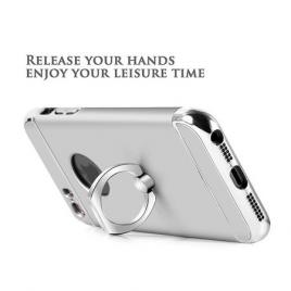 Husa Apple iPhone 6/6S3in1 Ring Silver