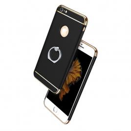 Husa Apple iPhone 7Elegance Luxury 3in1 Ring Black