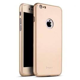 Husa Full Cover 360? IPAKY pentru Apple Iphone 6/6S auriu