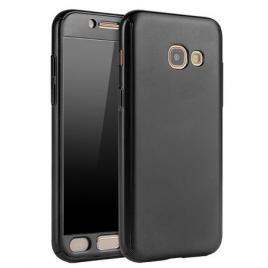 Husa FullBodyBlack pentru Samsung Galaxy A5 2017 acoperire completa  360grade cu folie de protectie gratis