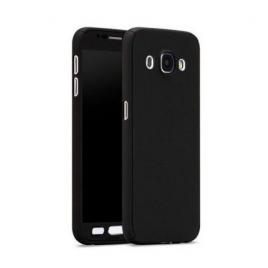 Husa FullBodyBlack pentru Samsung Galaxy J3 2017 acoperire completa  360grade cu folie de protectie gratis