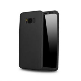 Husa FullBodyBlack pentru Samsung Galaxy S8 PLUS acoperire completa  360grade cu folie de protectie gratis